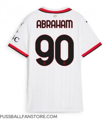 AC Milan Tammy Abraham #90 Replik Auswärtstrikot Damen 2024-25 Kurzarm